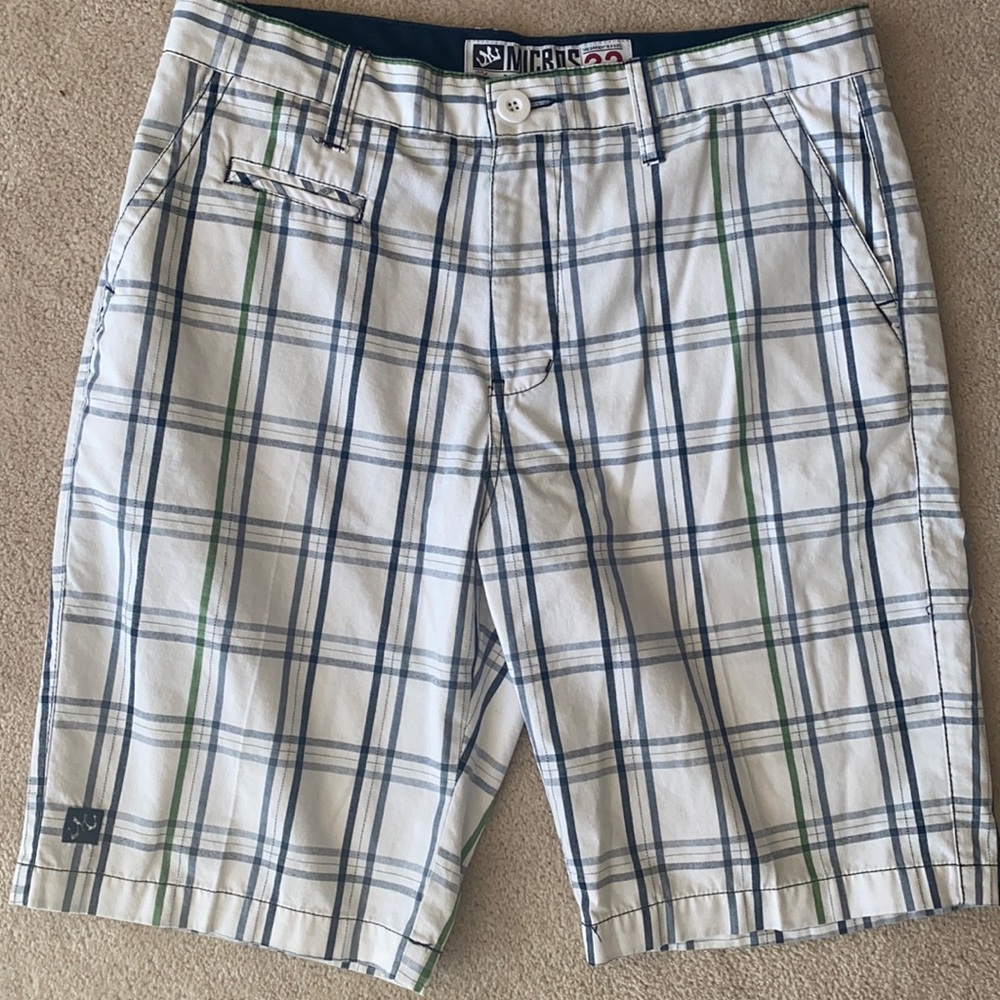 Micros tailored fit shorts